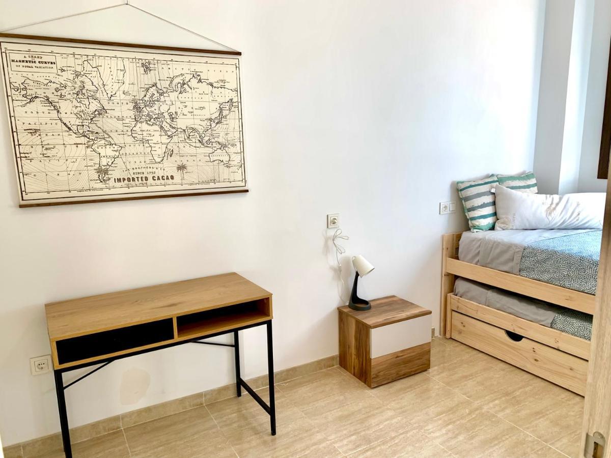 Amplia Vivienda New Para12 Pers A 4 Min Caminando De Playa Con Terraza, Piscina Com, Wifi, Ventiladores De Techo, Lavavajillas Roquetas de Mar Luaran gambar