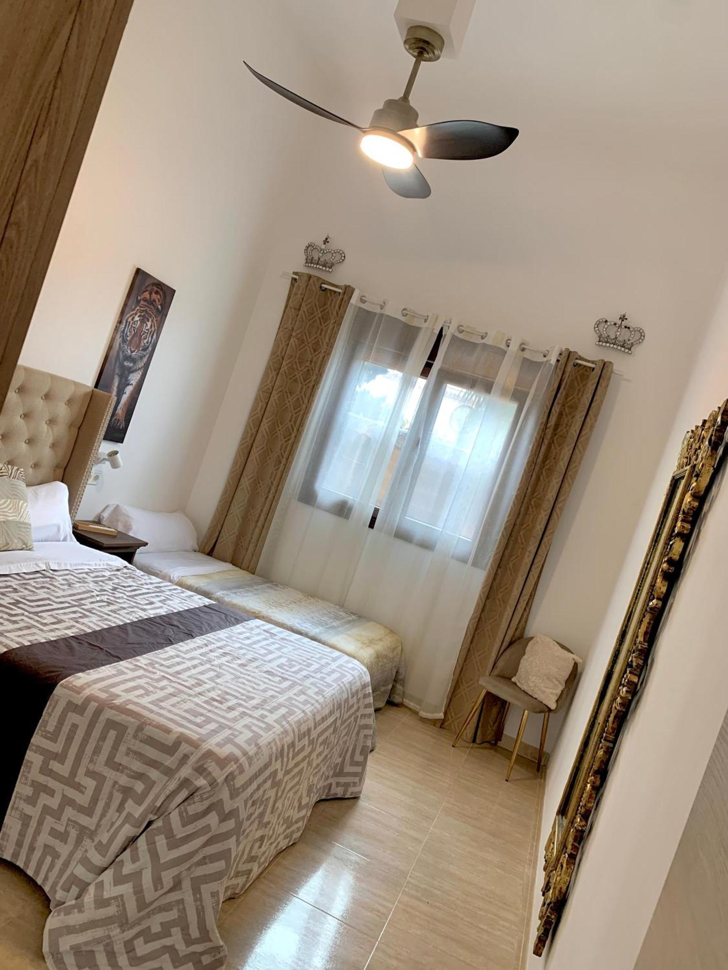 Amplia Vivienda New Para12 Pers A 4 Min Caminando De Playa Con Terraza, Piscina Com, Wifi, Ventiladores De Techo, Lavavajillas Roquetas de Mar Luaran gambar